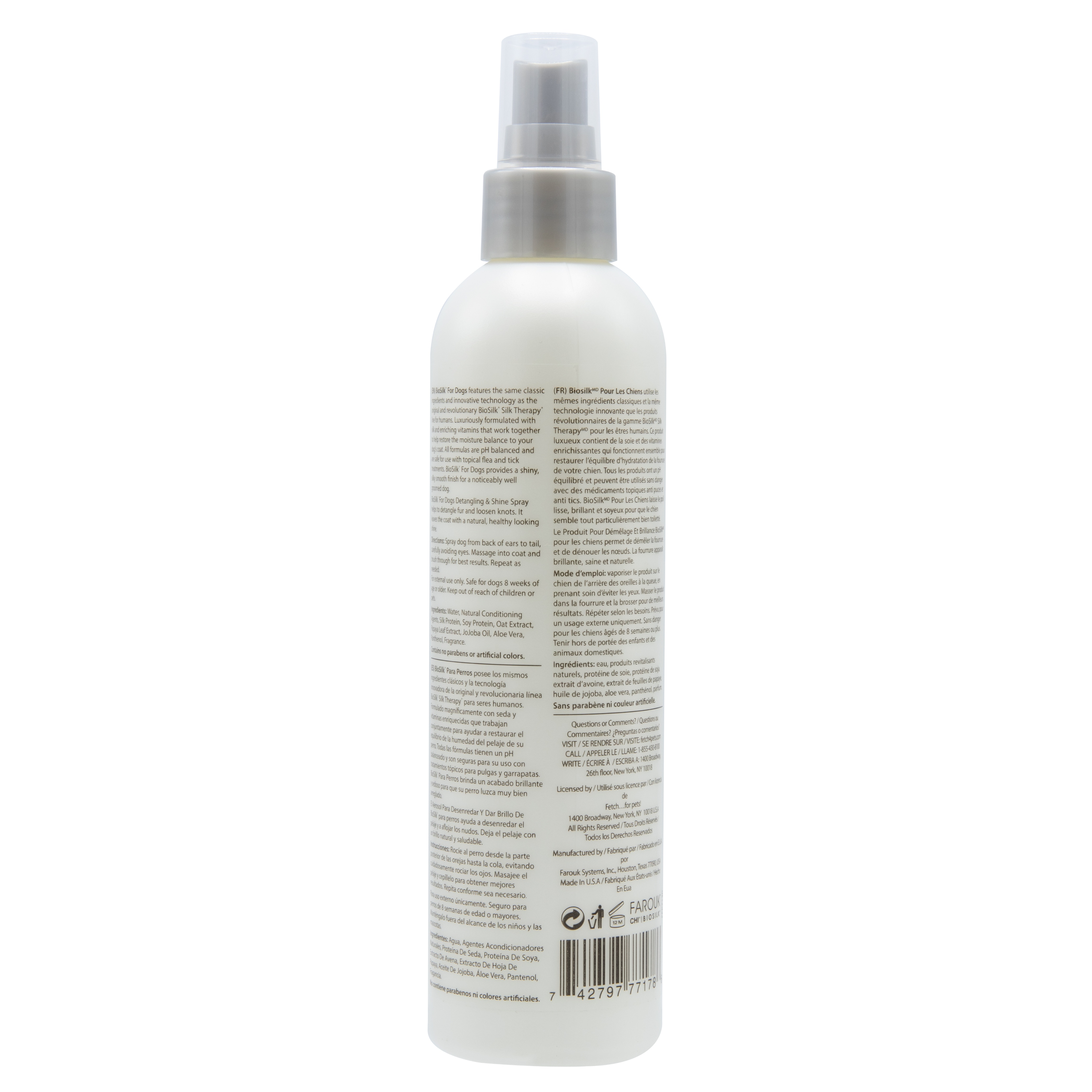 Biosilk for dogs detangling and cheap shine spray